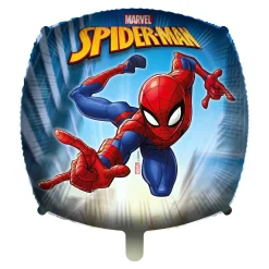 Folienballon Spiderman rund, 46 cm