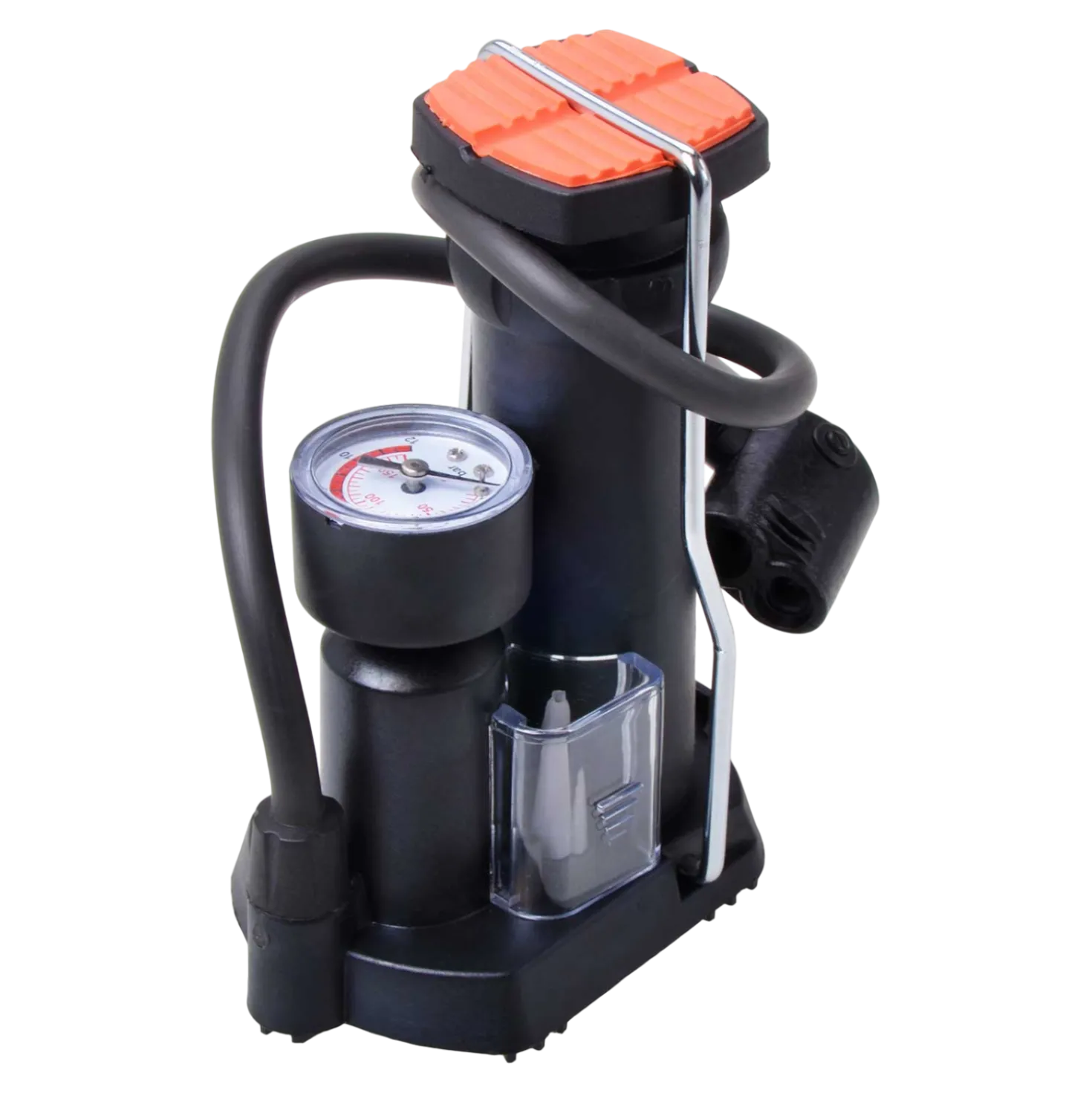 Fußluftpumpe mit Manometer