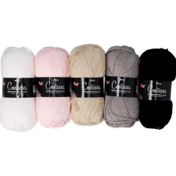 Garn Contessa rose
