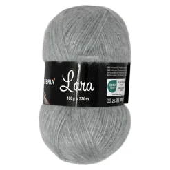 Garn Lara grau