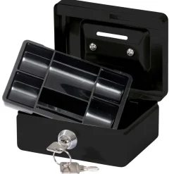 Geldkassette mini Metall, 12,5 x 9,5 x 6 cm