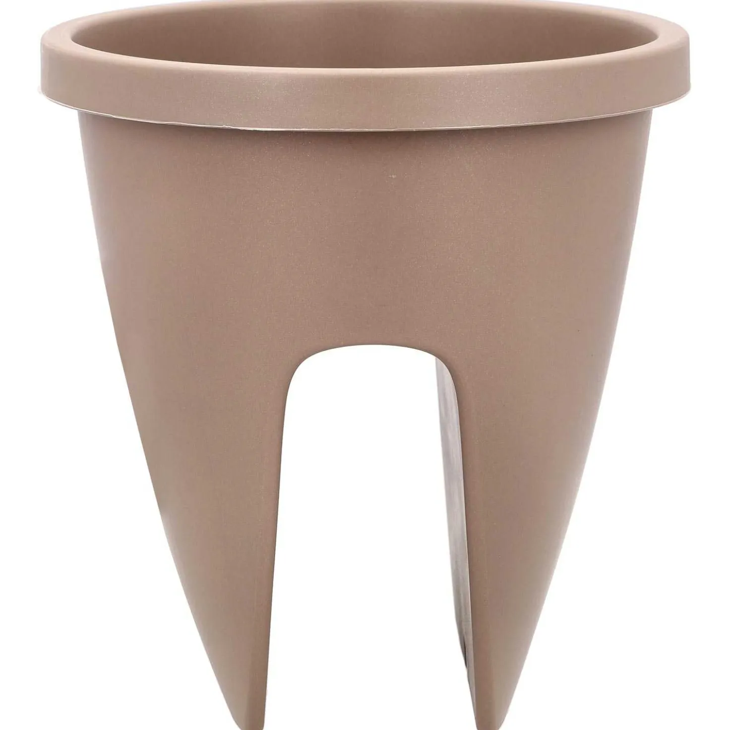 Geländerkasten taupe, 30 cm