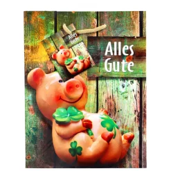 Geschenktüte Lack Wünsche DIN A5