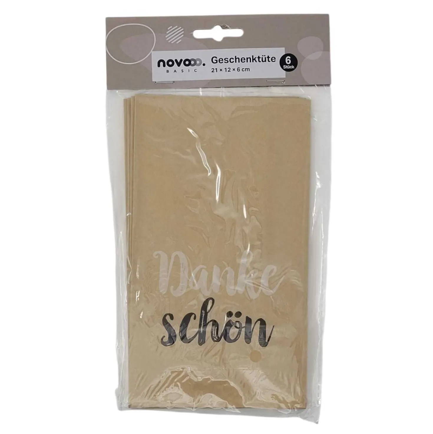 Geschenktüte, 6 Stück