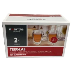 Glas Tee/Kaffee, 300 ml, 2 Stück