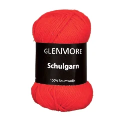 GLENMORE Schulgarn, rot