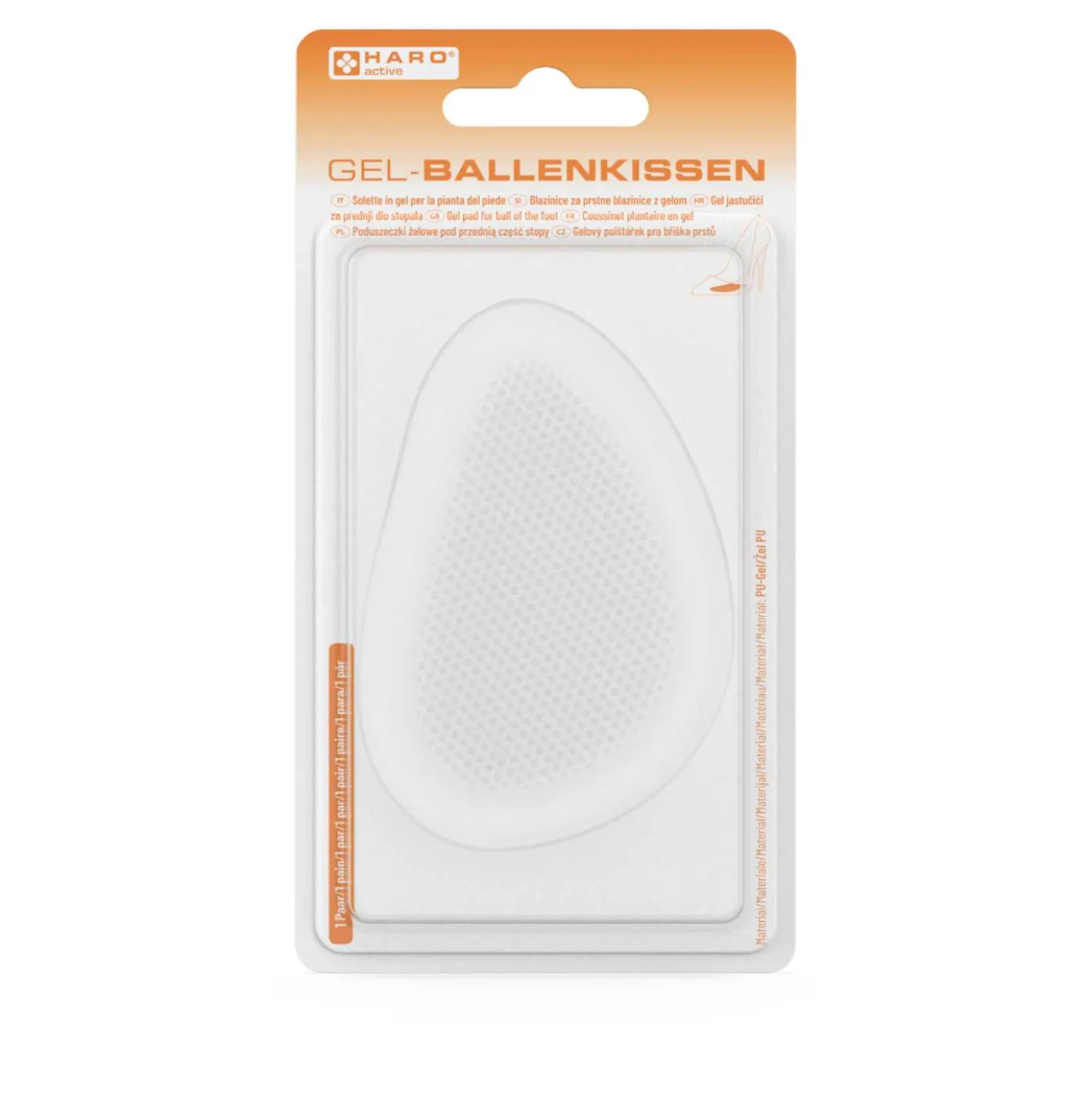 HARO Ballenkissen Gel 1 Paar