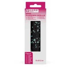 HARO Faszienrolle 15 x 5,3 cm -mint, schwarz