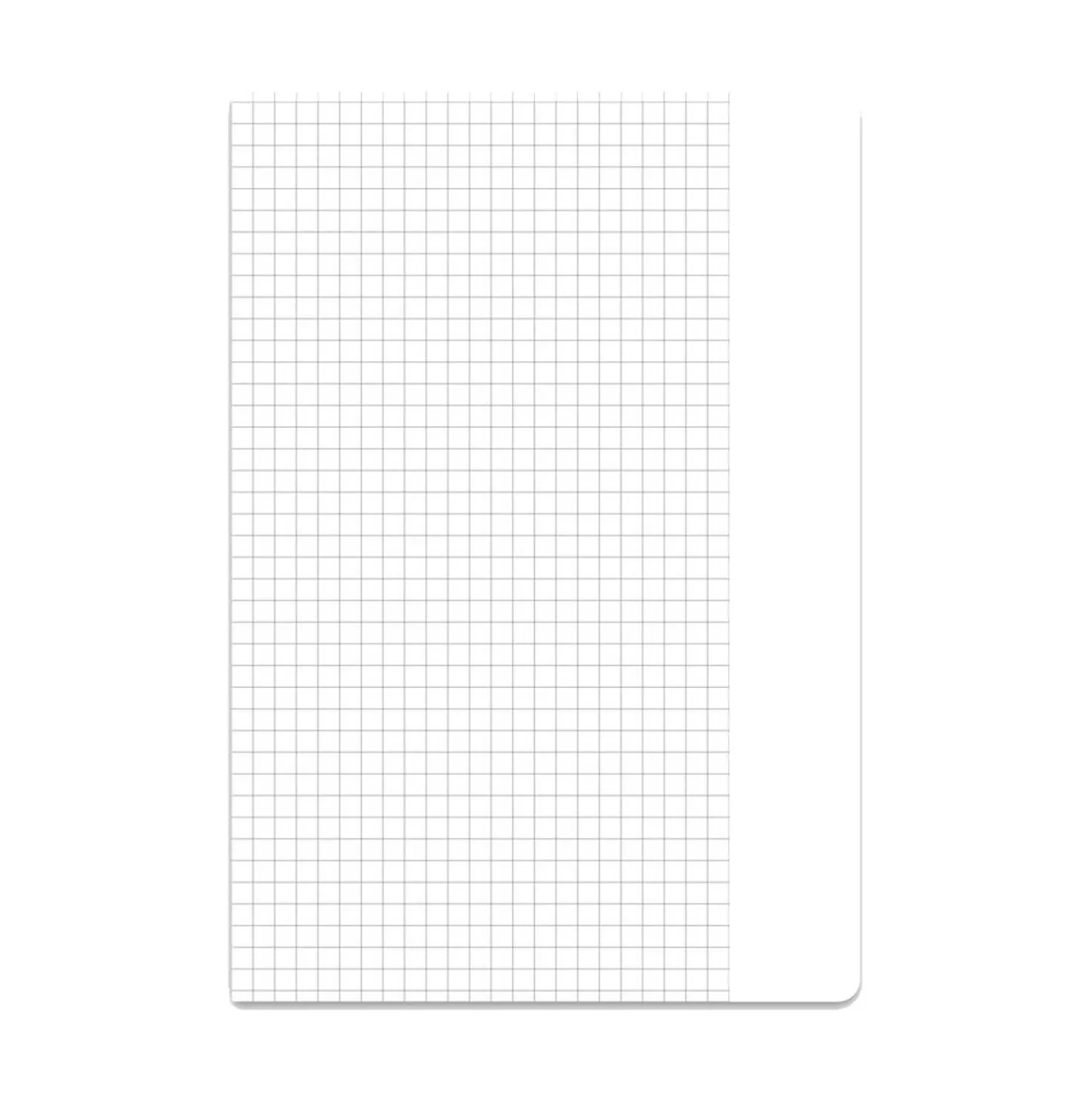 Heft A5 Nr. 10 kariert mit Rand, 80 g, 16 Blatt