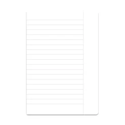 Heft A5 Nr. 9 liniert mit Rand, 80 g, 16 Blatt