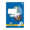 Heft A4 Nr. 37 liniert mit Rand, 80 g, 16 Blatt