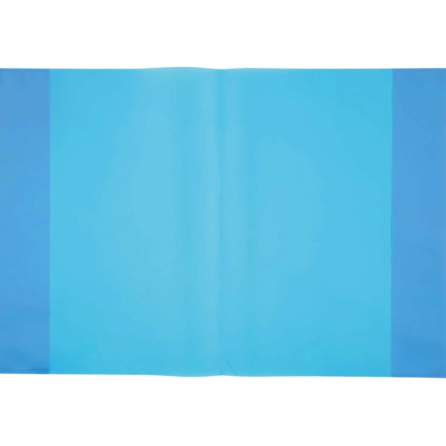 Heftumschlag DIN A5 blau transparent