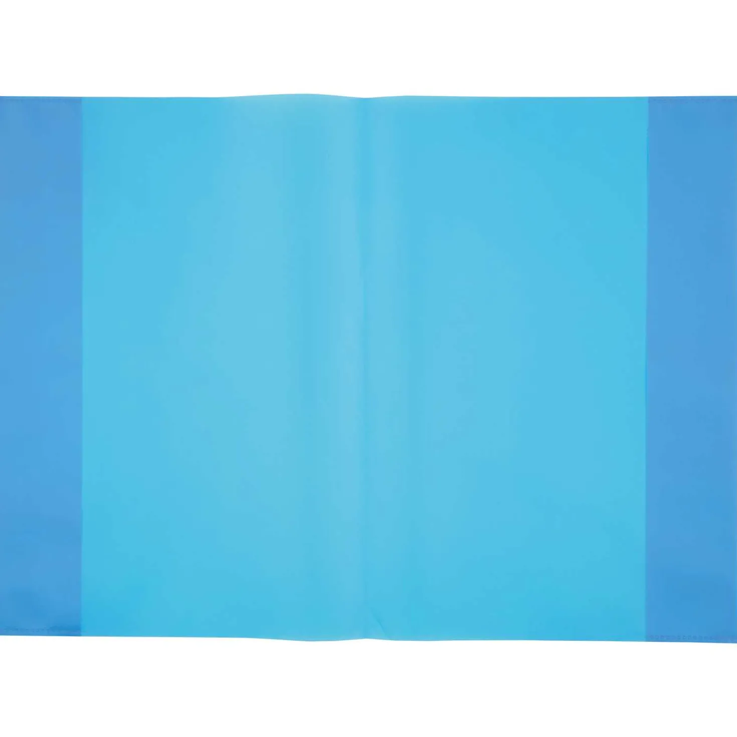 Heftumschlag DIN A4 blau transparent