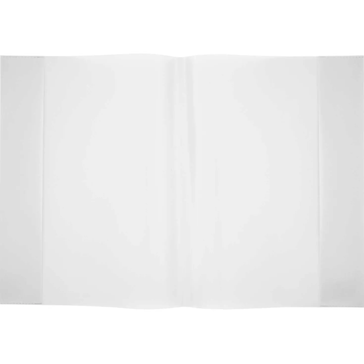 Heftumschlag DIN A5 farblos transparent
