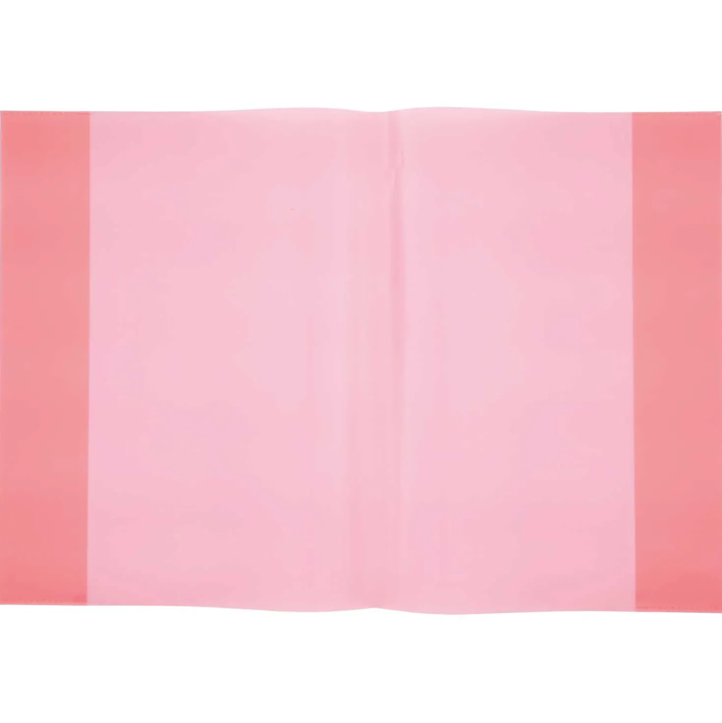 Heftumschlag DIN A5 rot transparent