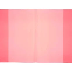 Heftumschlag DIN A4 rot transparent