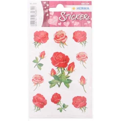Herma Decor-Sticker Rosen, 3 Blatt