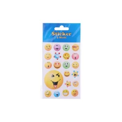 Herma Sticker Smiley, 8,5 x 16 cm, 3 Blatt