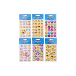Herma Sticker Smiley, 8,5 x 16 cm, 3 Blatt