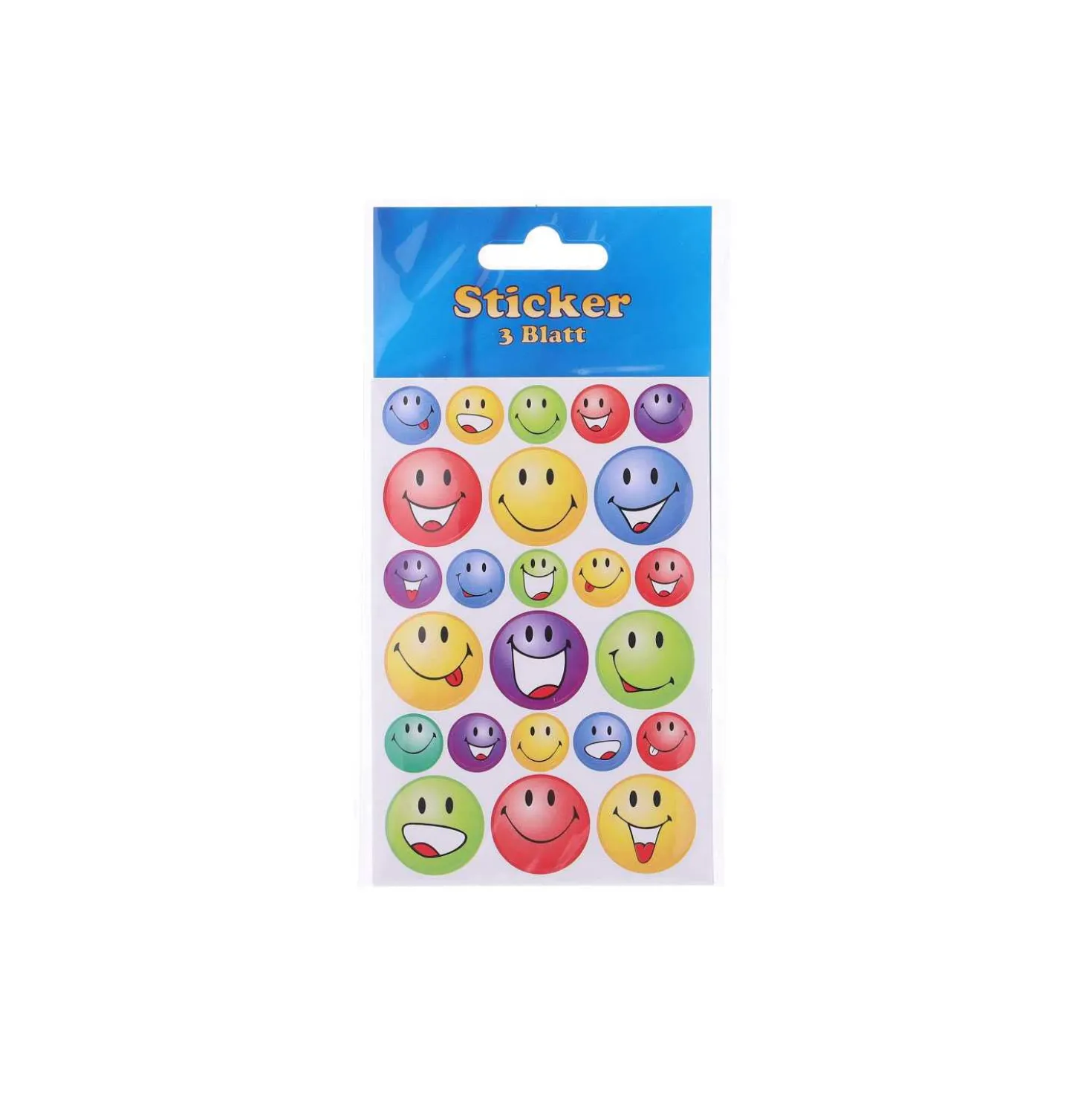 Herma Sticker Smiley, 8,5 x 16 cm, 3 Blatt