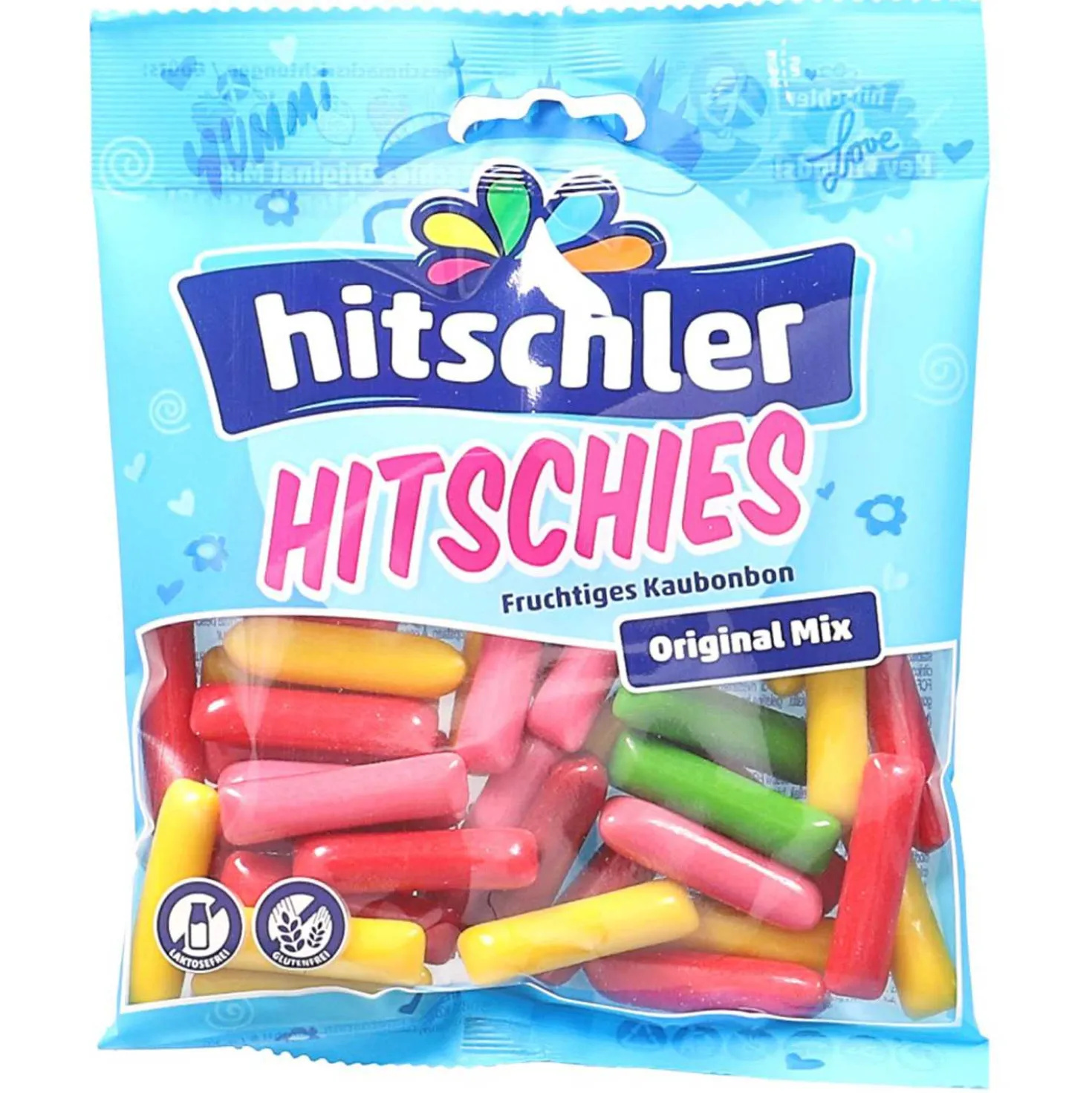 Hitschies Fruchtiges Kaubonbon Original Mix, 150 g