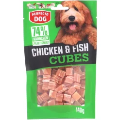 Hundesnack Cubes Huhn&Fisch