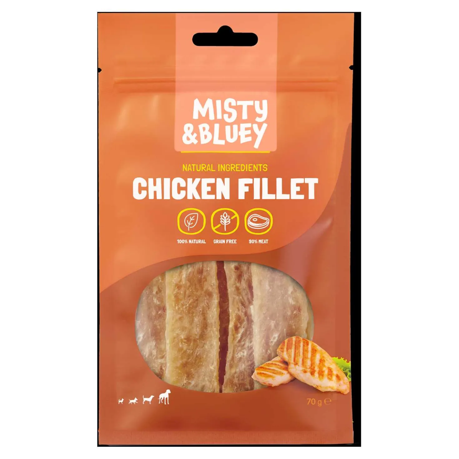 Hundesnack Hühnchen Filet