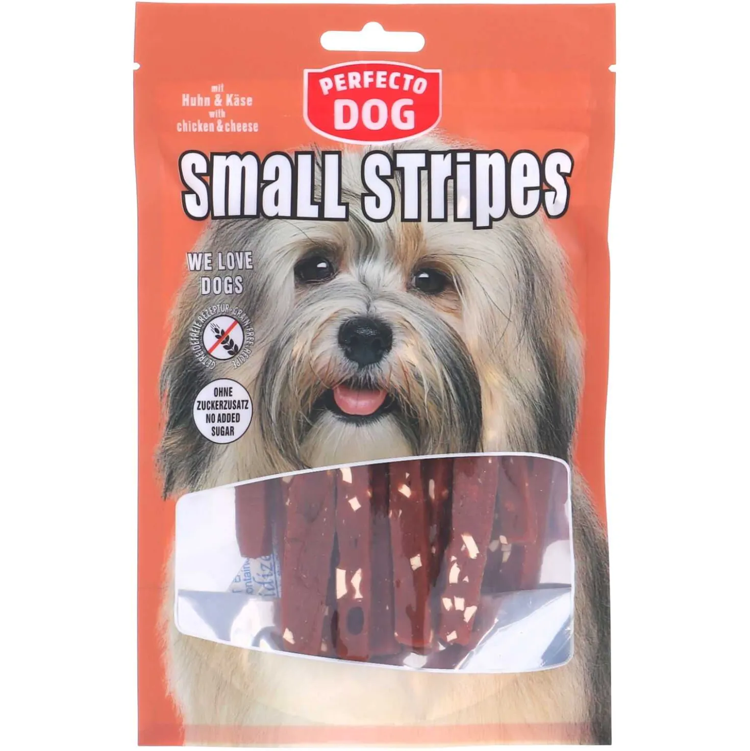 Hundesnack Stripes Huhn+Käse