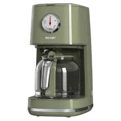 Kaffeeautomat Retro Style olivgrün
