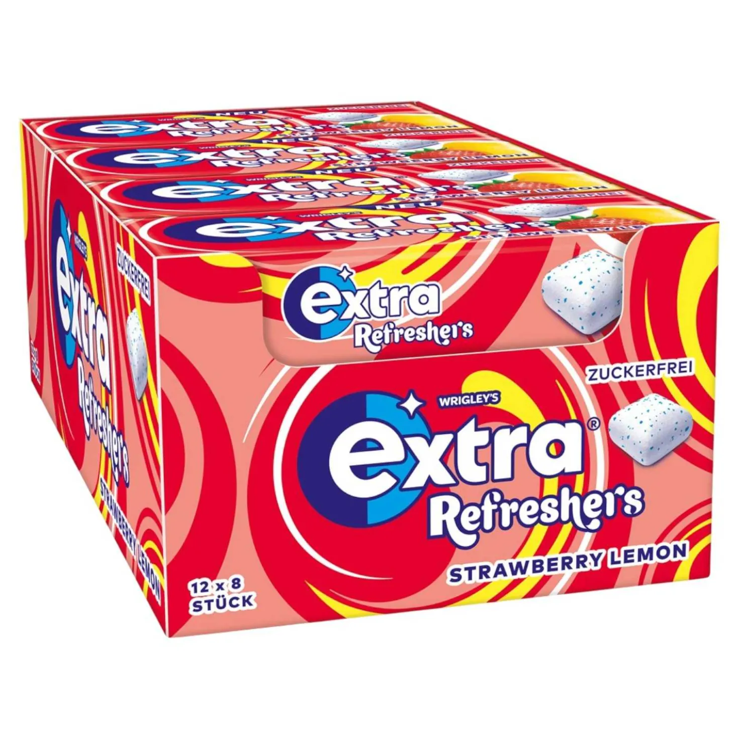 Kaugummi Extra Strawberry Lemon