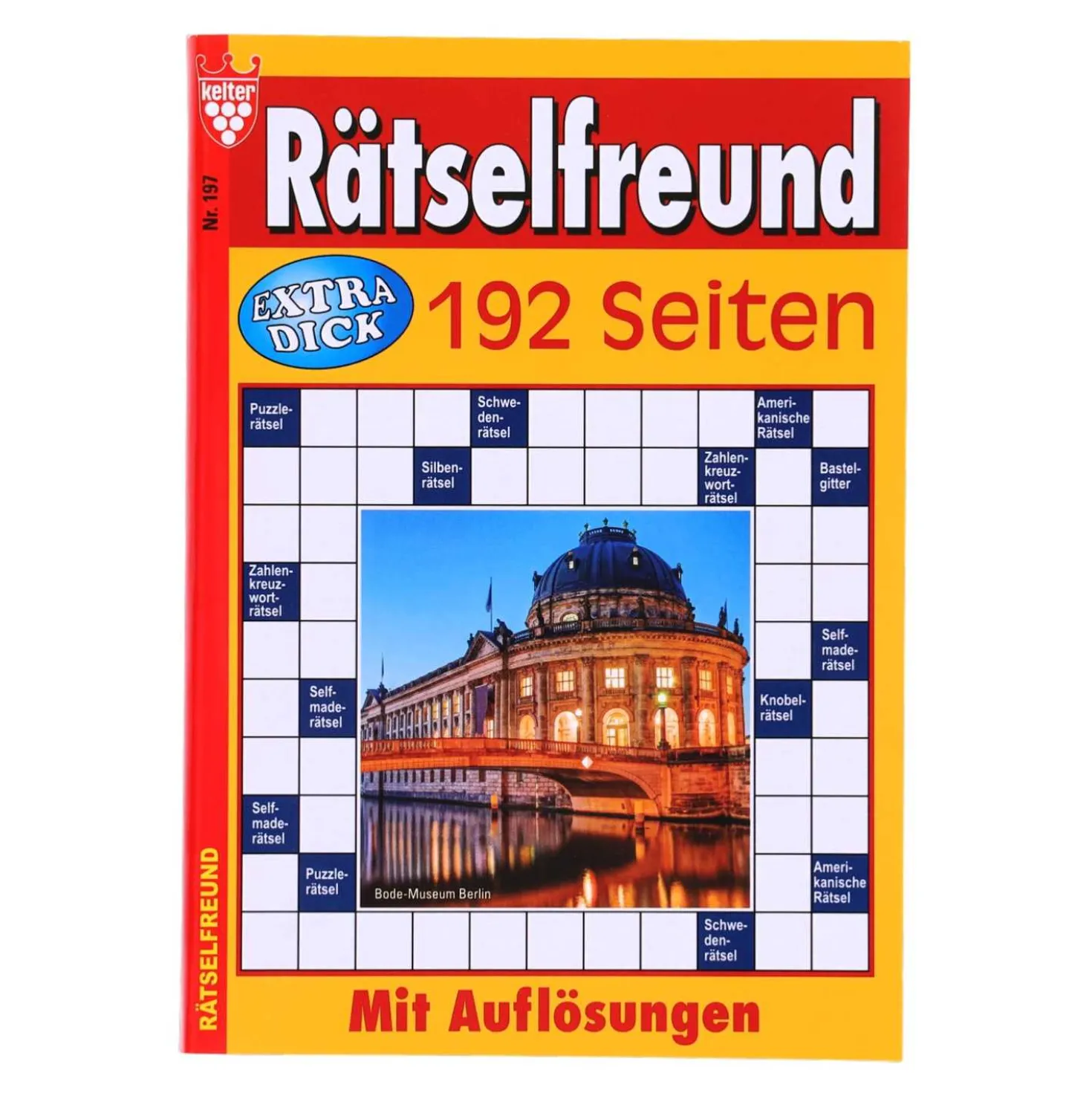 Kelter Rästelheft DIN A5 kompakt 192 Seiten
