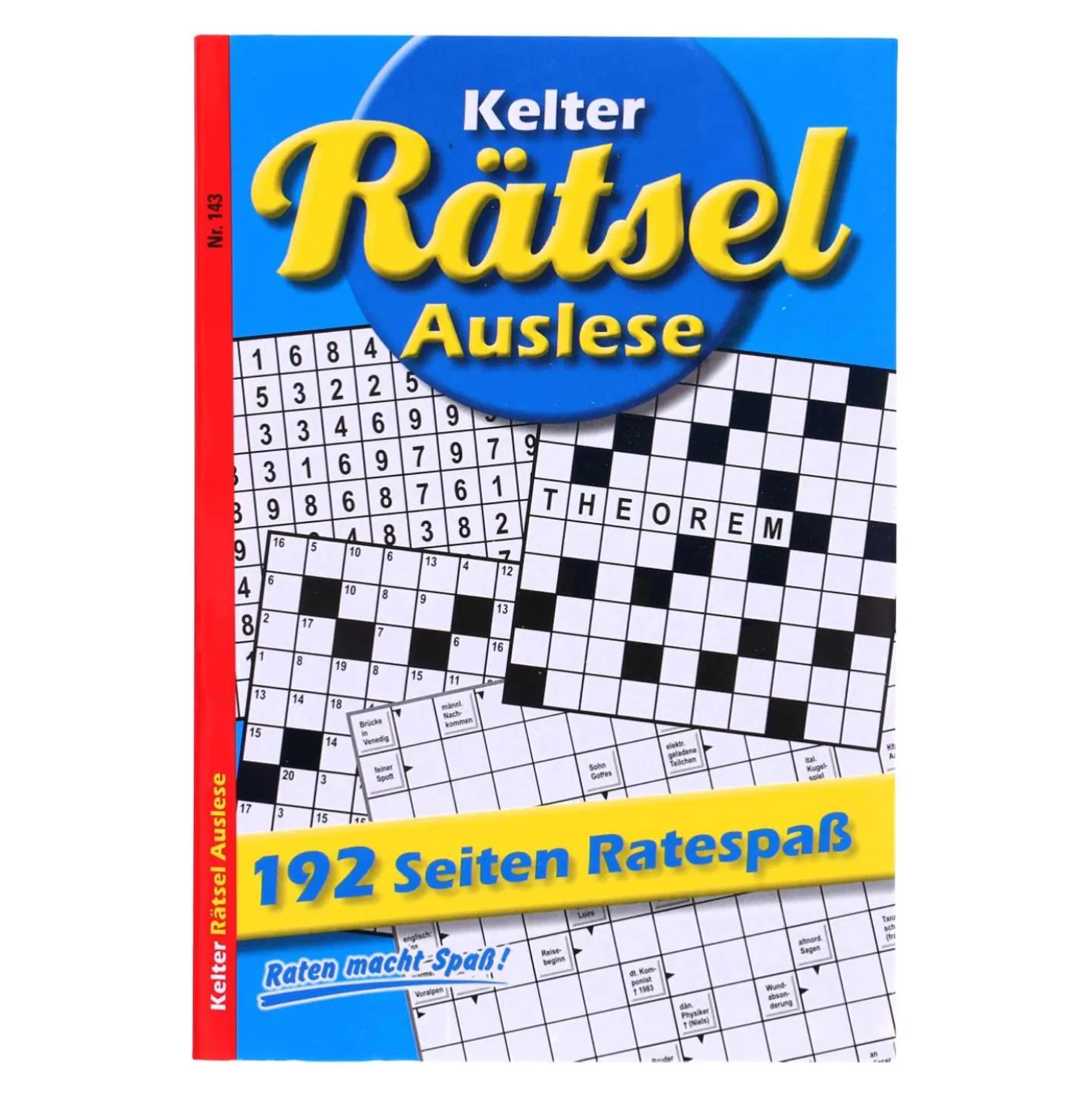 Kelter Rästelheft DIN A5 kompakt 192 Seiten