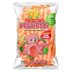 Knabbergebäck Pufuletti Erdbäär