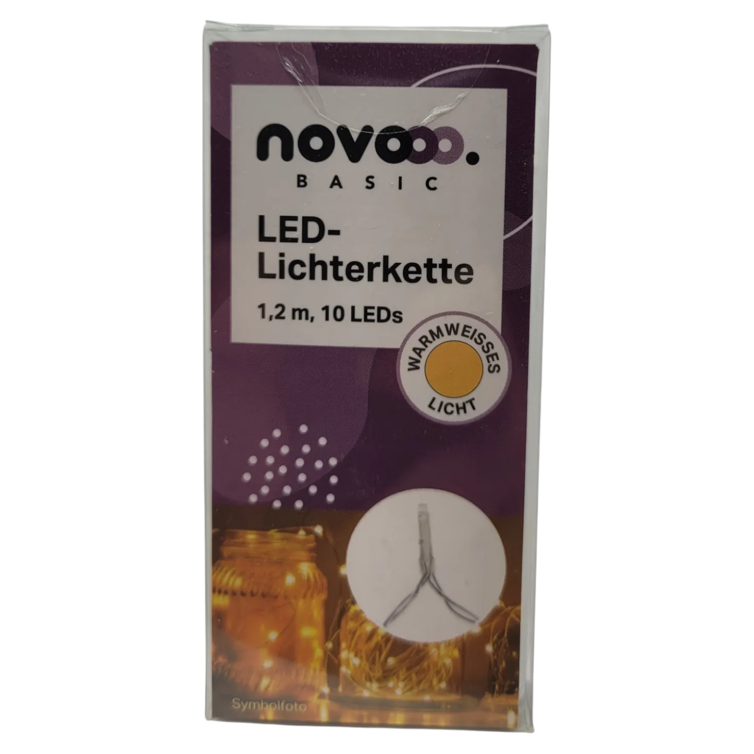 LED Lichterkette warmweiß, 30 Stück