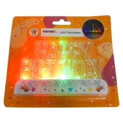 LED Tischdeko Happy Birthday