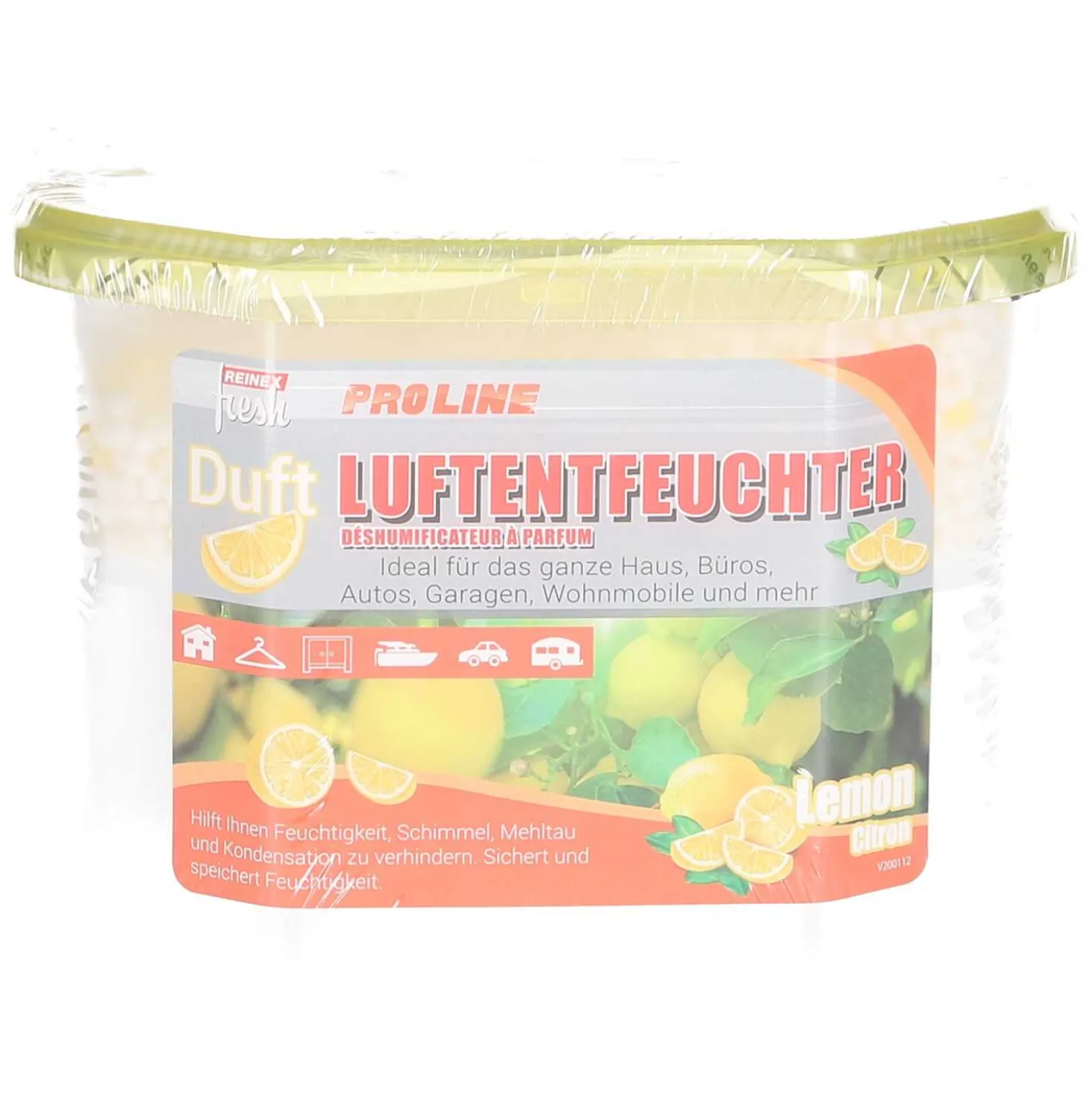 Luftentfeuchter mit Duft Zitrone