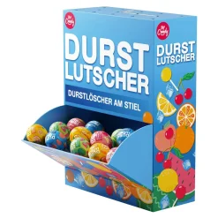 Lutscher am Stiel Durstlöscher