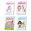 Malbuch für Kleinkinder A4, 64 Seiten