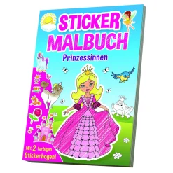 Malbuch mit Sticker, 64 Seiten