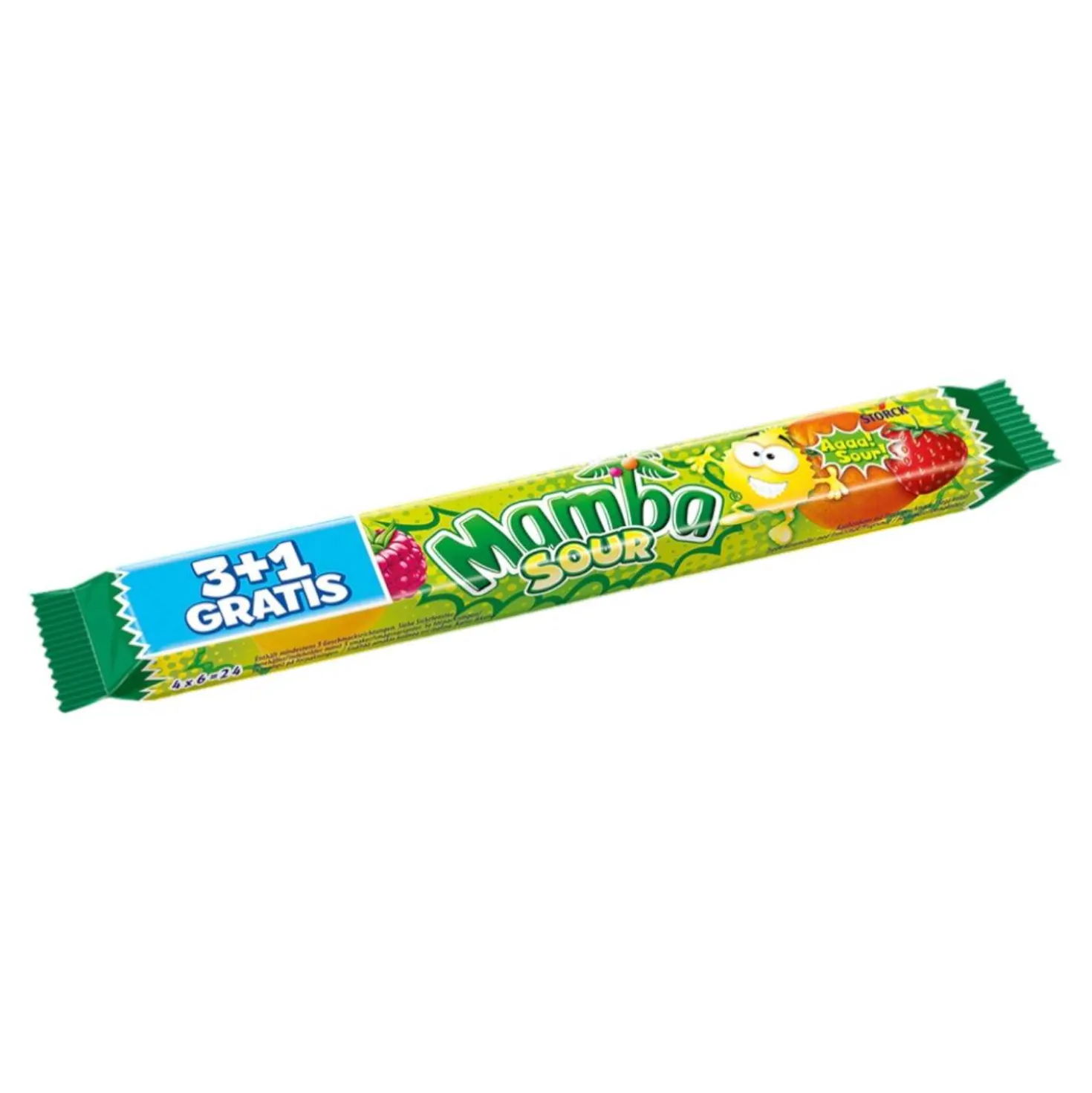 Mamba 3+1 Sour Kaubonbon