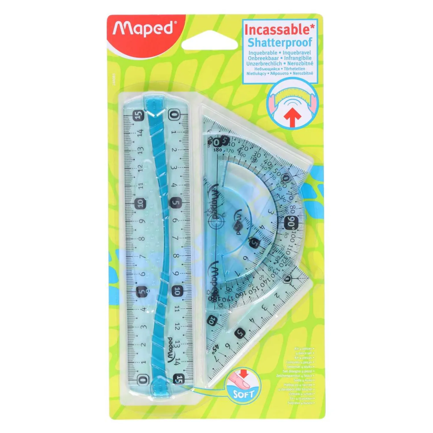 Maped Geometrie-Set Mini Flex bruchfest 4teilig