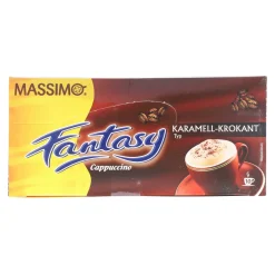 Massimo Cappuccino Fantasy Karamell-Krokant 10 x 12,5 g