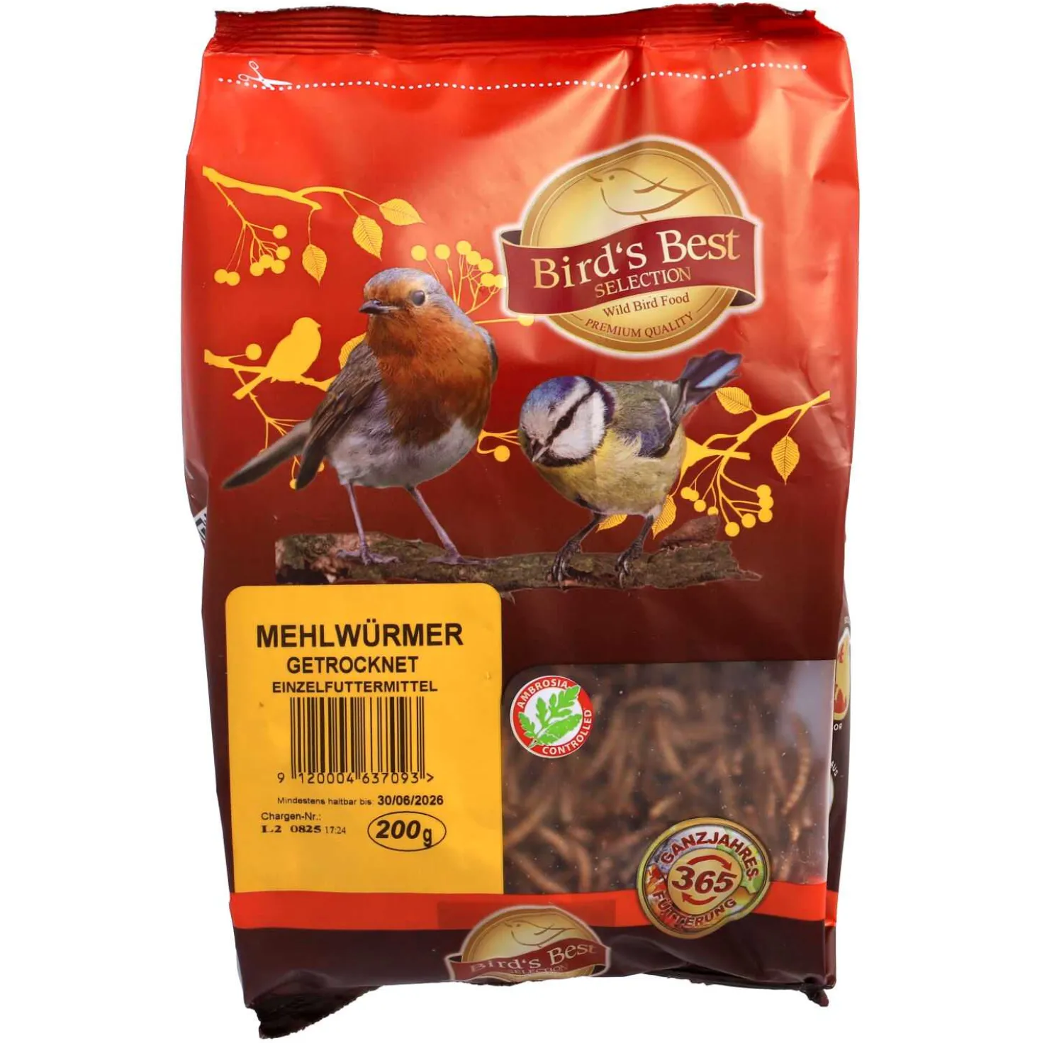 Mehlwürmer getrocknet, 200 g