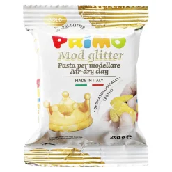 Modelliermasse Glitzer, gold