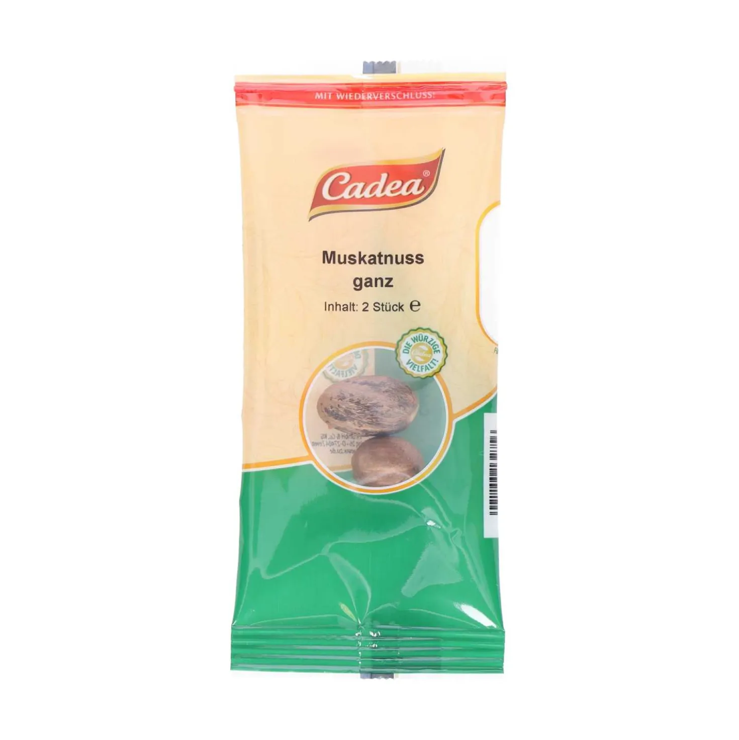 Muskatnuß ganz