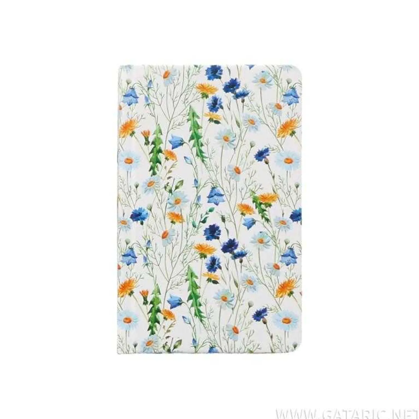 Notizbuch A6 lin. Fiori versch. Designs, 96 Blatt