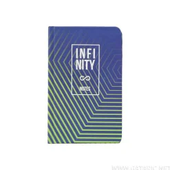Notizbuch A6 lin. Infinity versch. Designs, 96 Blatt