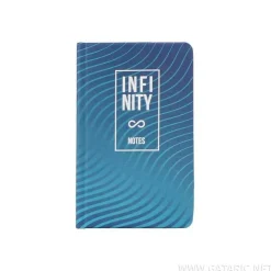 Notizbuch A6 lin. Infinity versch. Designs, 96 Blatt