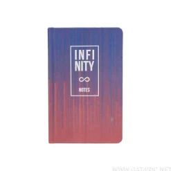 Notizbuch A6 lin. Infinity versch. Designs, 96 Blatt