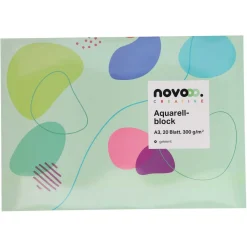 novooo Aquarellblock A3, 300g/m², 20 Blatt